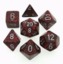 Speckled Silver Volcano 7 Dice Set - CHX25344